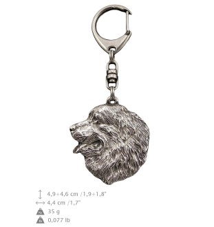 Bouvier bernois I porte-clés en argent massif Art-Dog